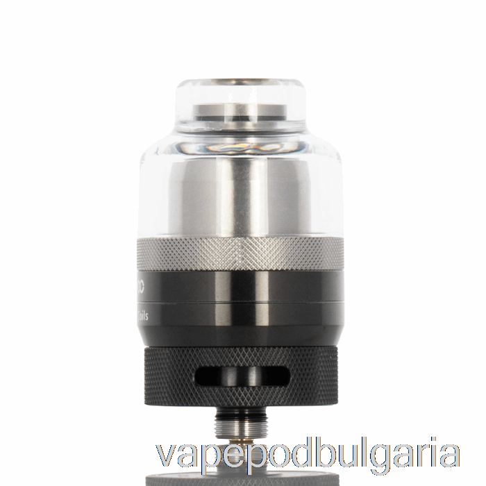 Vape Bulgaria Voopoo Rta Pod резервоар черен и сребрист